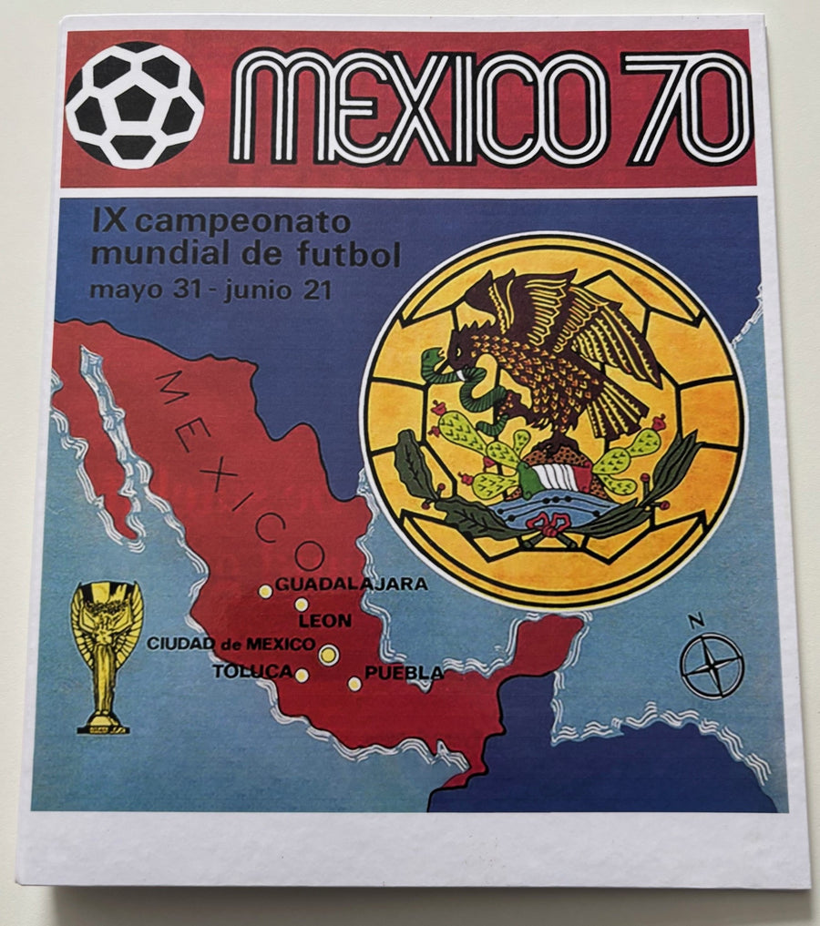 000. 4-RINGS PERM - PANINI - FIFA WORLD CUP 1970 - MEXICO