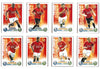 000. MANCHESTER UNITED - KOMPLETT SETT MED FOTBALLKORT FRA 2007/08