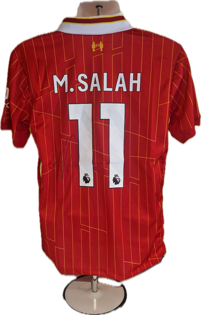 MOHAMED SALAH - SIGNERT DRAKT MED EKTEHETSBEVIS/COA