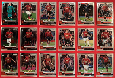 MANCHESTER UNITED - LOT - PANINI PRIZM - 3 LAGSETT