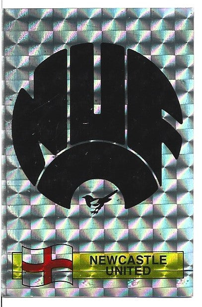 199. NEWCASTLE UNITED - CLUB BADGE - SILVER FOIL