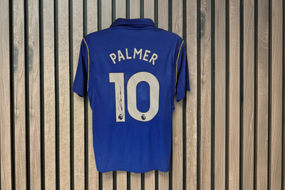 Palmer 10 Shirt on Wooden Background