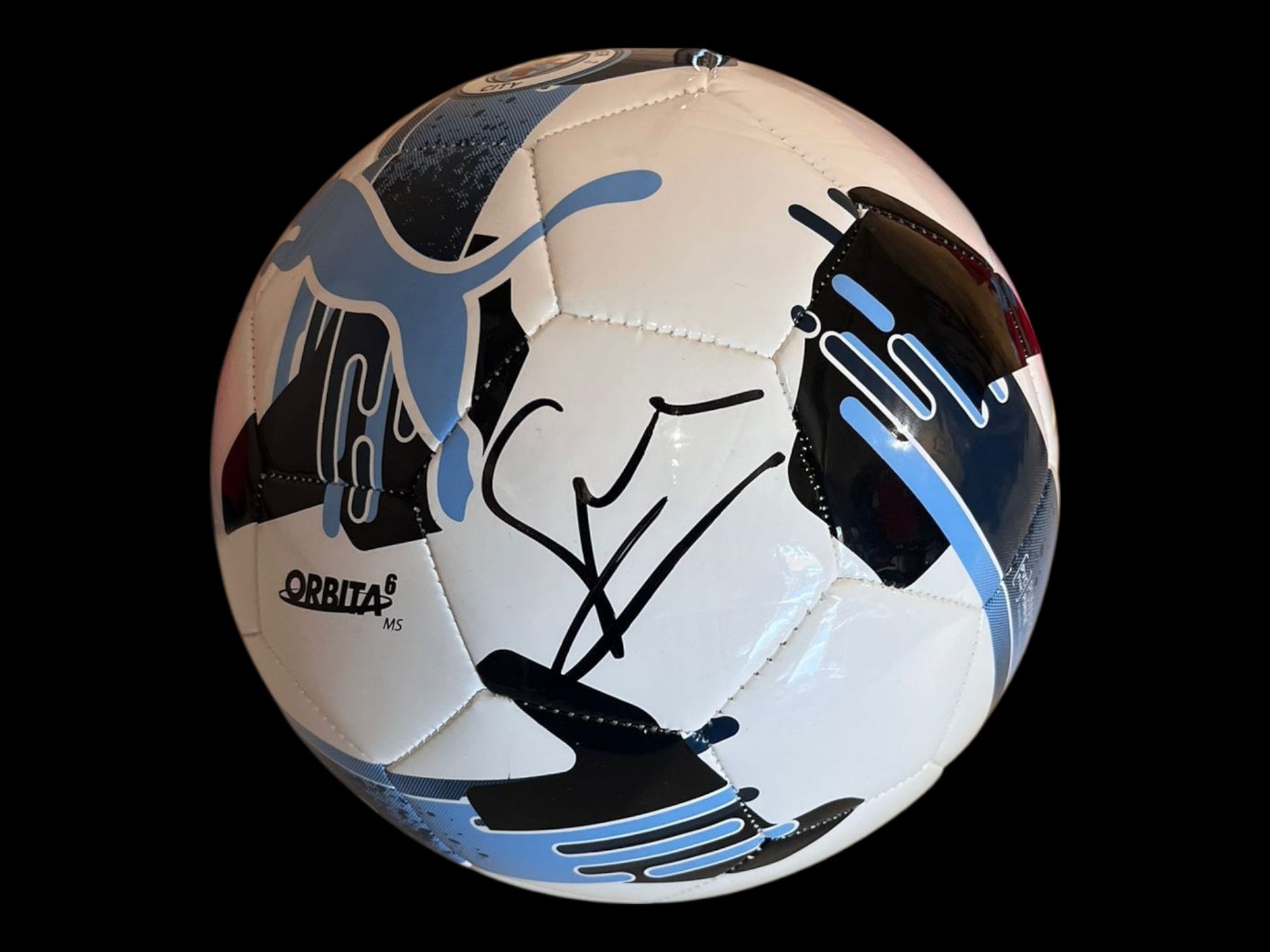 PEP GUARDIOLA - SIGNERT BALL MED EKTEHETSBEVIS/COA