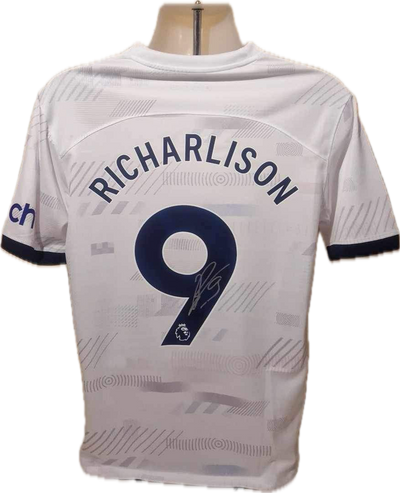 RICHARLISON - SIGNERT DRAKT MED EKTEHETSBEVIS/COA