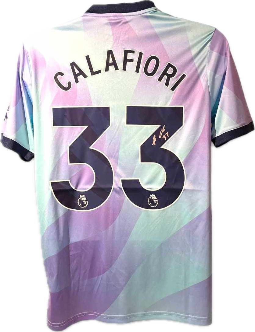 RICCARDO CALAFIORI - SIGNERT DRAKT MED EKTEHETSBEVIS/COA
