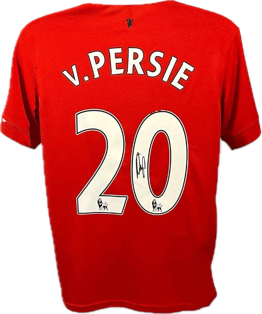 ROBIN VAN PERSIE - SIGNERT DRAKT MED EKTEHETSBEVIS/COA