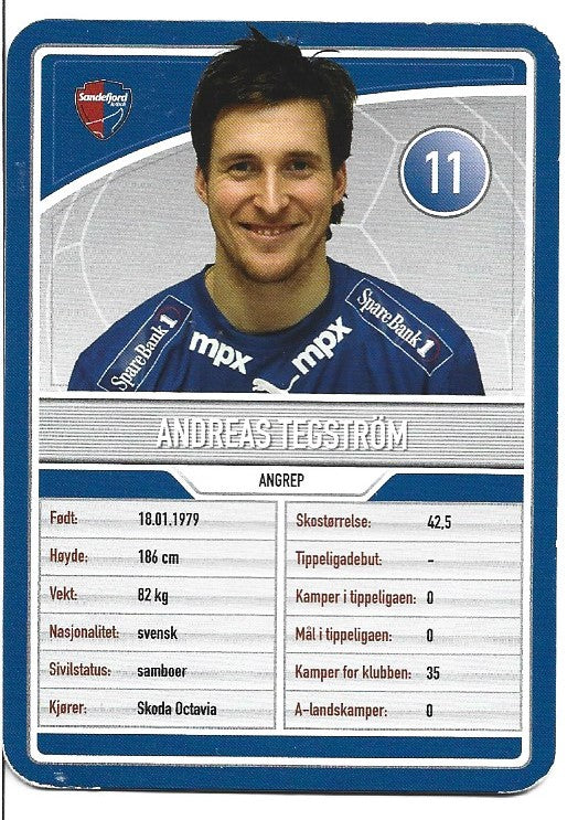 SANDEFJORD - ANDREAS TEGSTRØM