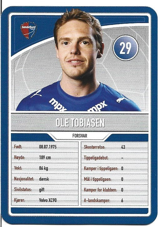 SANDEFJORD - OLA TOBIASEN