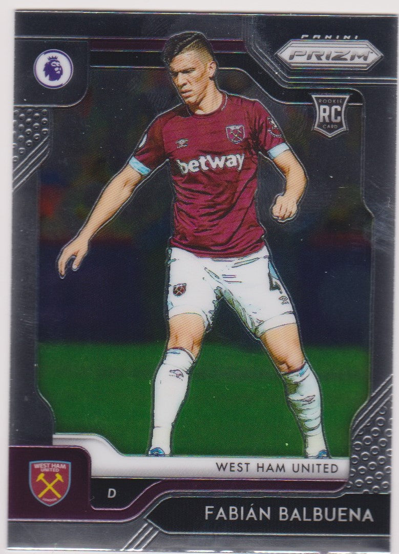 004. FABIAN BALBUENA - WEST HAM UNITED - ROOKIE CARD
