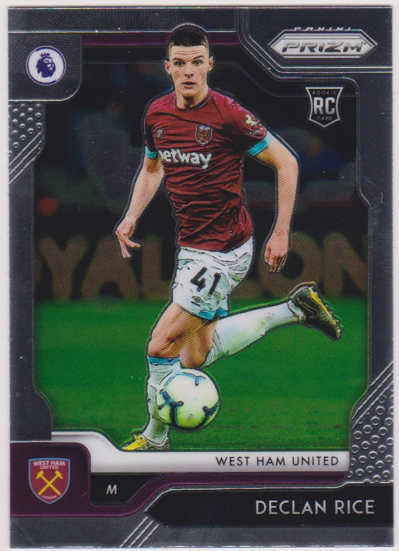 007. DECLAN RICE - WEST HAM UNITED - ROOKIE CARD