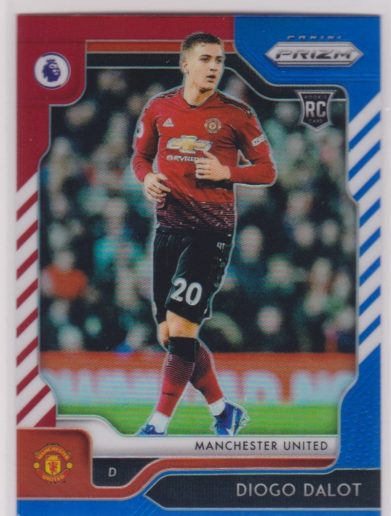 055. DIOGO DALOT - MANCHESTER UNITED - RED, WHITE AND BLUE PRIZM