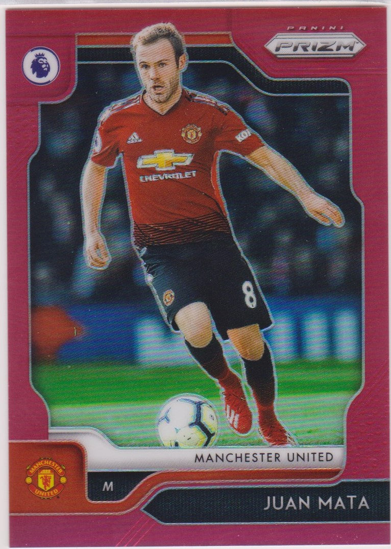 #/149-RED.  062. JUAN MATA - MANCHESTER UNITED - CARD 34 OF 149