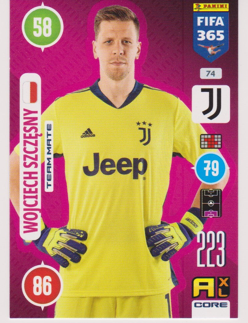 074. WOJCIECH SZCESNY - JUVENTUS - TEAM MATE
