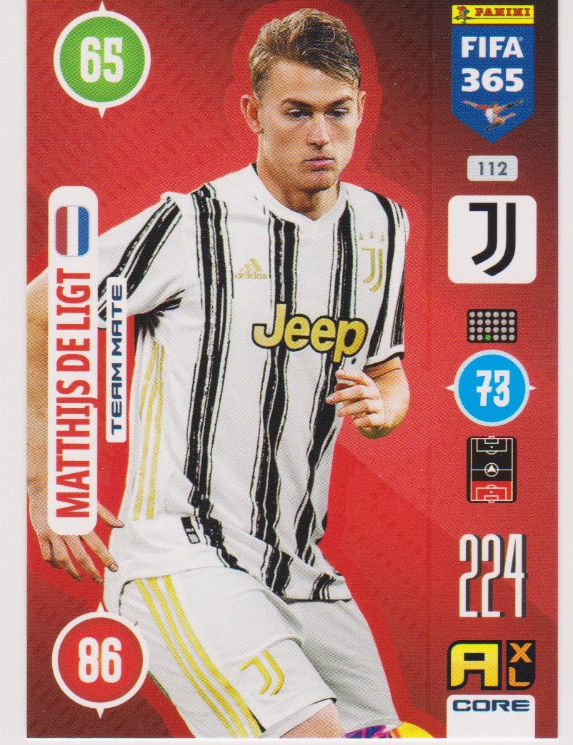 112. MATTHIJS DE LIGT - JUVENTUS - TEAM MATE