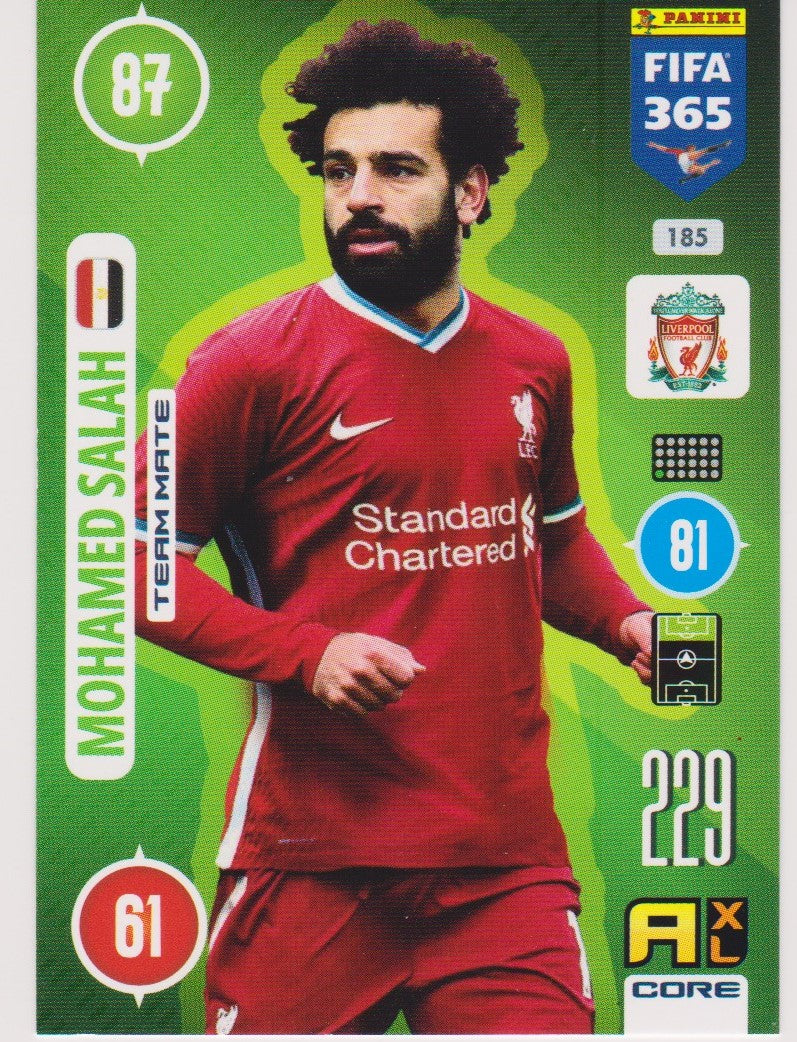 185. MOHAMED SALAH - LIVERPOOL - TEAM MATE