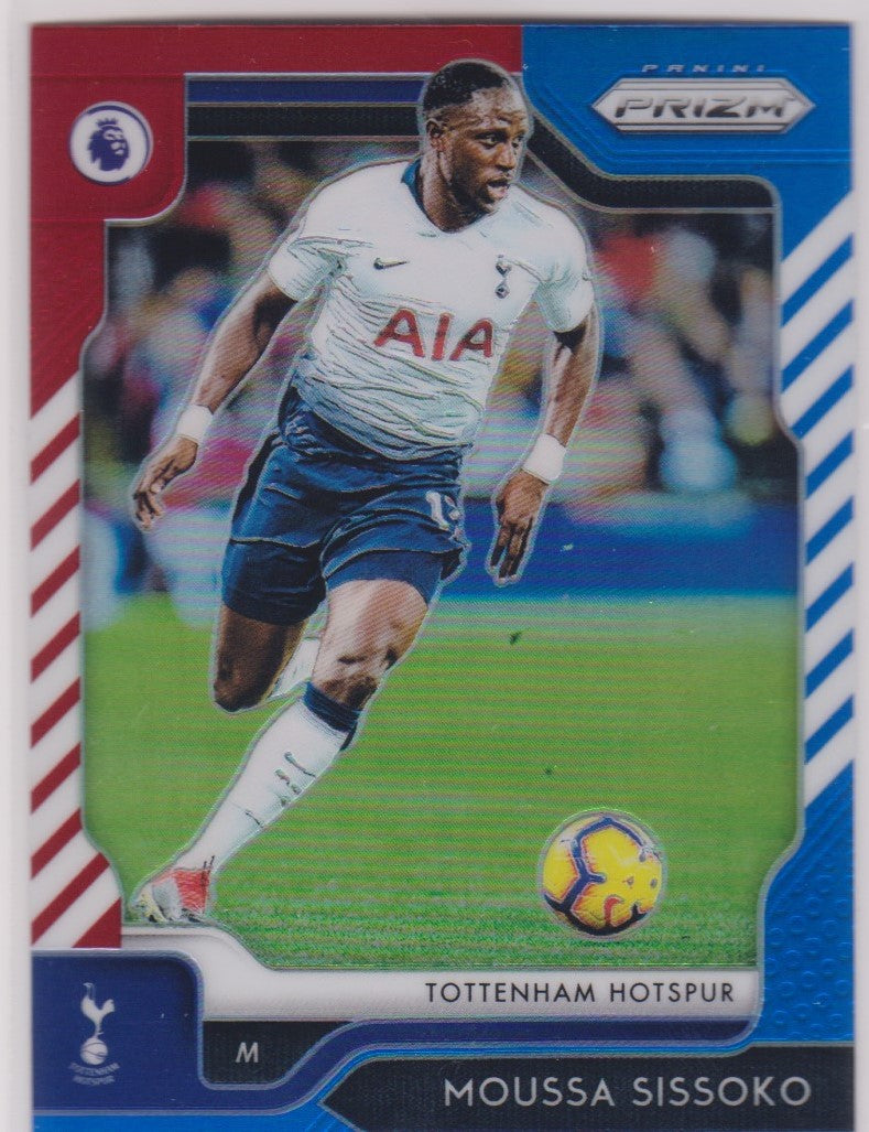 196. VICTOR WANYAMA - TOTTENHAM HOTSPUR - RED, WHITE AND BLUE PRIZM