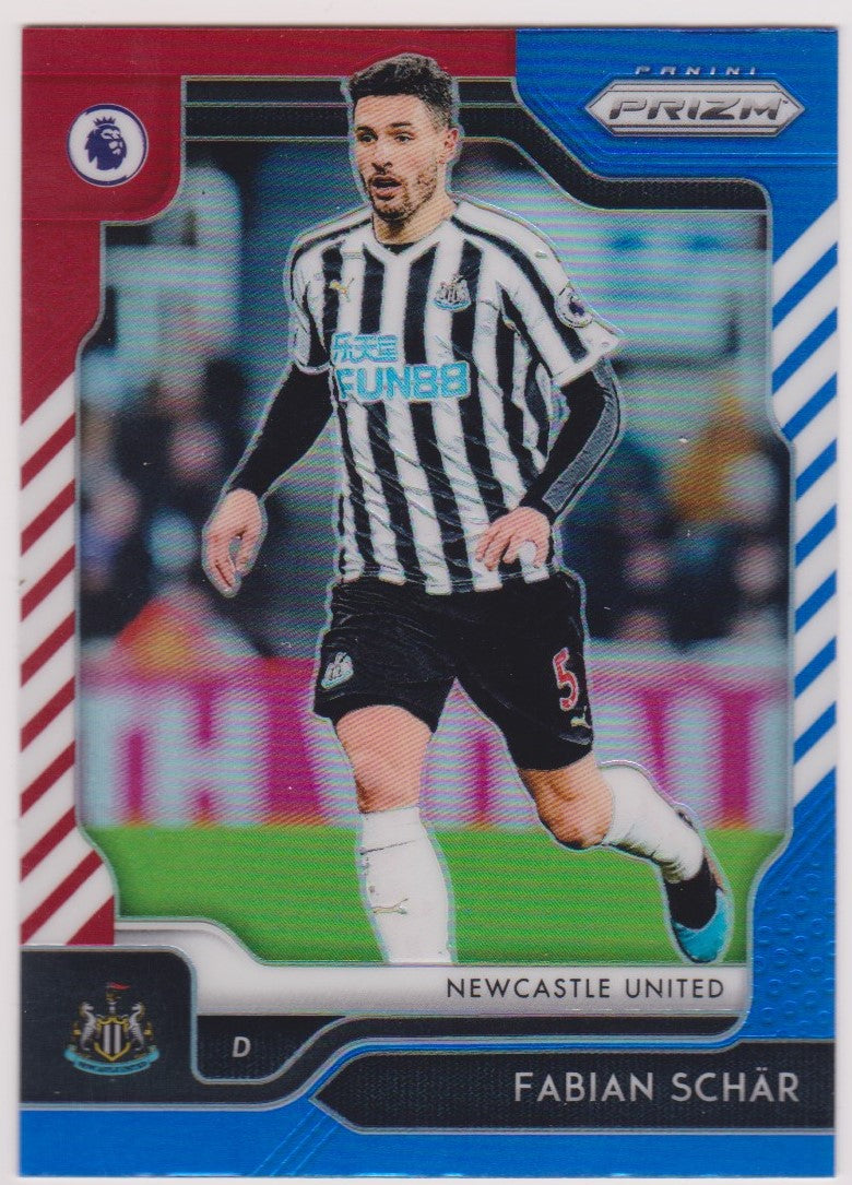 202. FABIAN SCHAR - NEWCASTLE - RED, WHITE AND BLUE PRIZM
