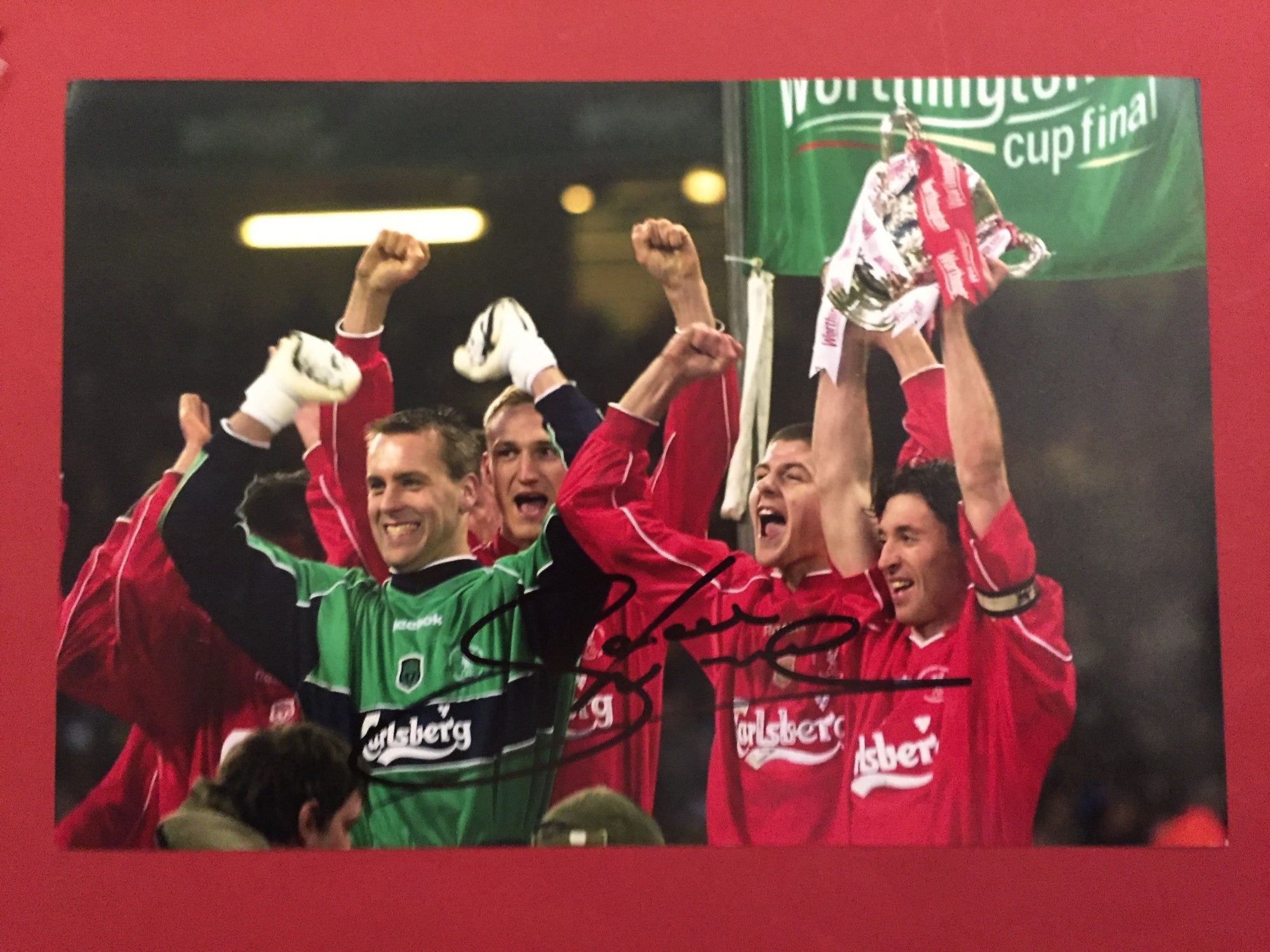 SANDER WESTERVELD - SIGNERT BILDE MED EKTEHETSGARANTI/COA