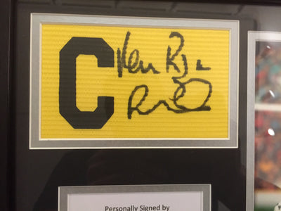 NEIL RUDDOCK SIGNERT KAPTEINSBIND MED EKTEHETSGARANTI/COA