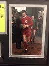 RON YEATS SIGNERT KAPTEINSBIND MED EKTEHETSGARANTI/COA