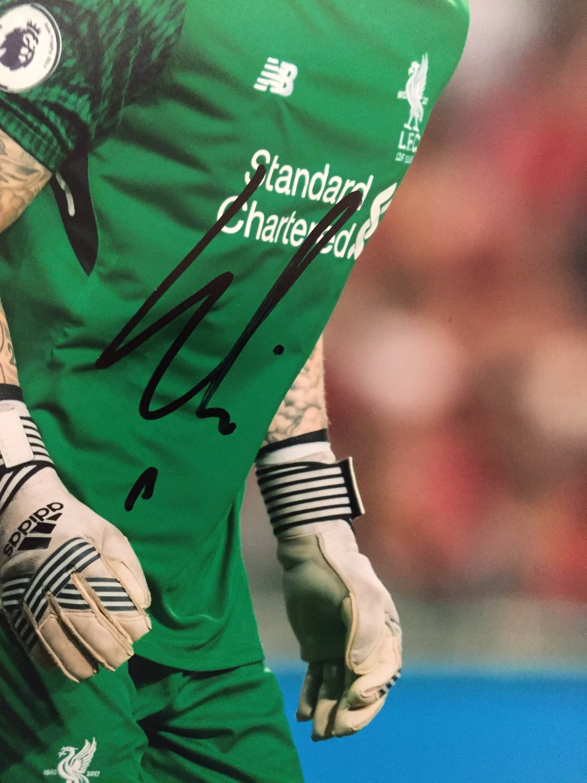 LORIS KARIUS - SIGNERT BILDE MED EKTEHETSGARANTI/COA