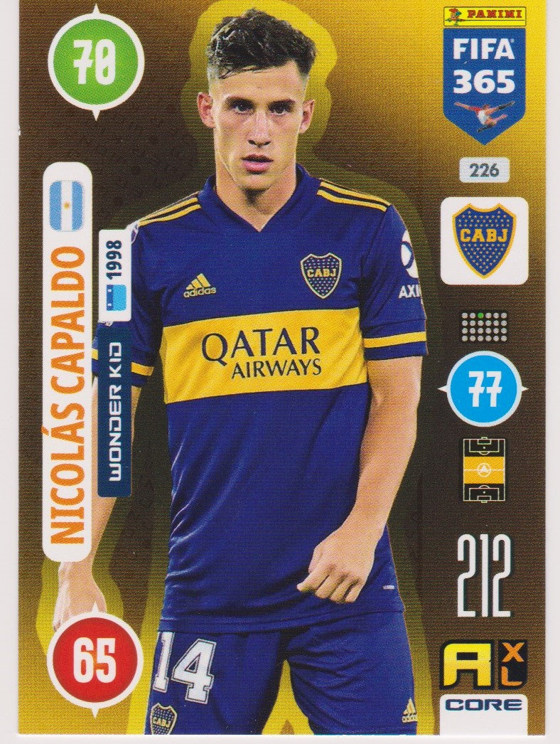 226. NICOLAS CAPALDO - BOCA JUNIORS - WONDER KID