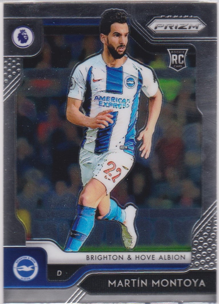 256. MARTIN MONTOYA - BRIGHTON&HOVE ALBION - ROOKIE CARD