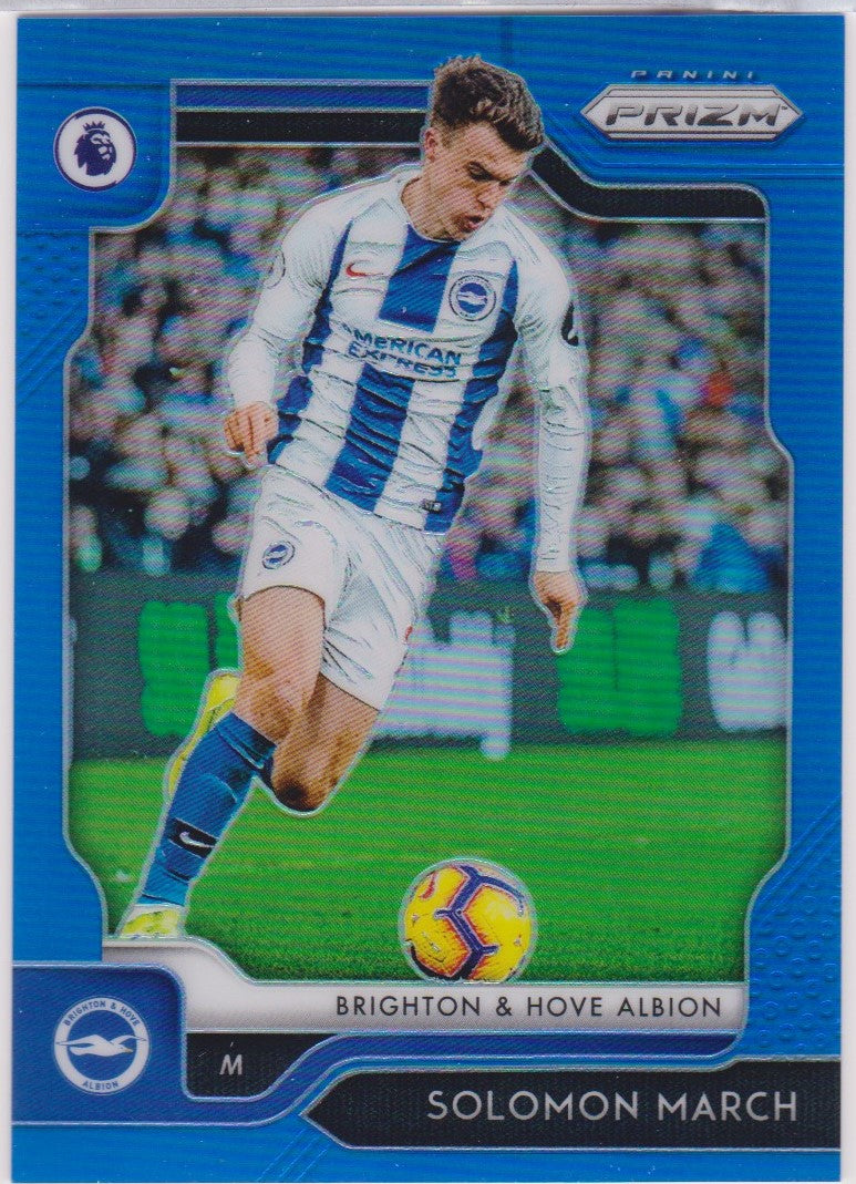 #/199-BLUE. 260.SOLOMON MARCH - BRIGHTON&HOVE ALBION - CARD 19 OF 199