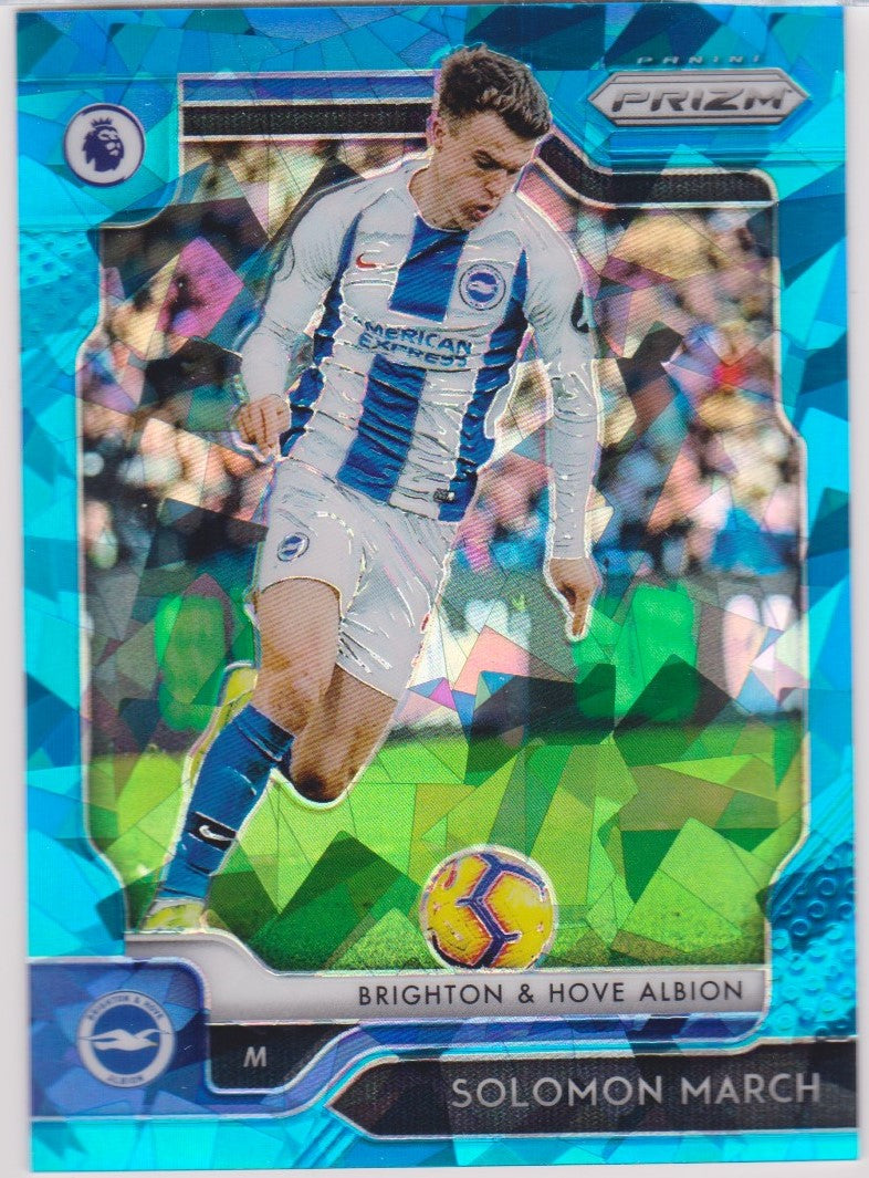 #/075-BLUE ICE.  260. SOLOMON MARCH - BRIGHTON&HOVE ALBION - CARD 13 OF 75
