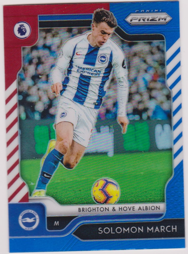 260. SOLOMON MARCH - BRIGHTON&HOVE ALBION - RED, WHITE AND BLUE PRIZM