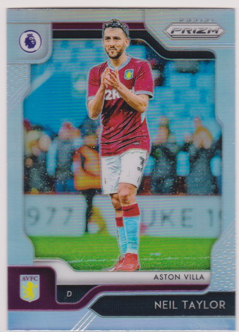 268. NEIL TAYLOR - ASTON VILLA - SILVER PRIZM