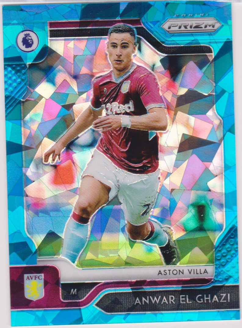 #/075-BLUE ICE.  271.ANWAR EL GHAZI - ASTON VILLA - CARD 70 OF 75