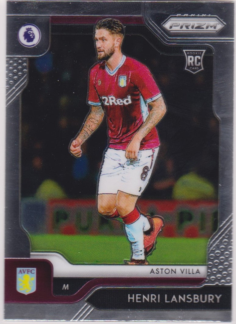 274. HENRI LANSBURY - ASTON VILLA - ROOKIE CARD