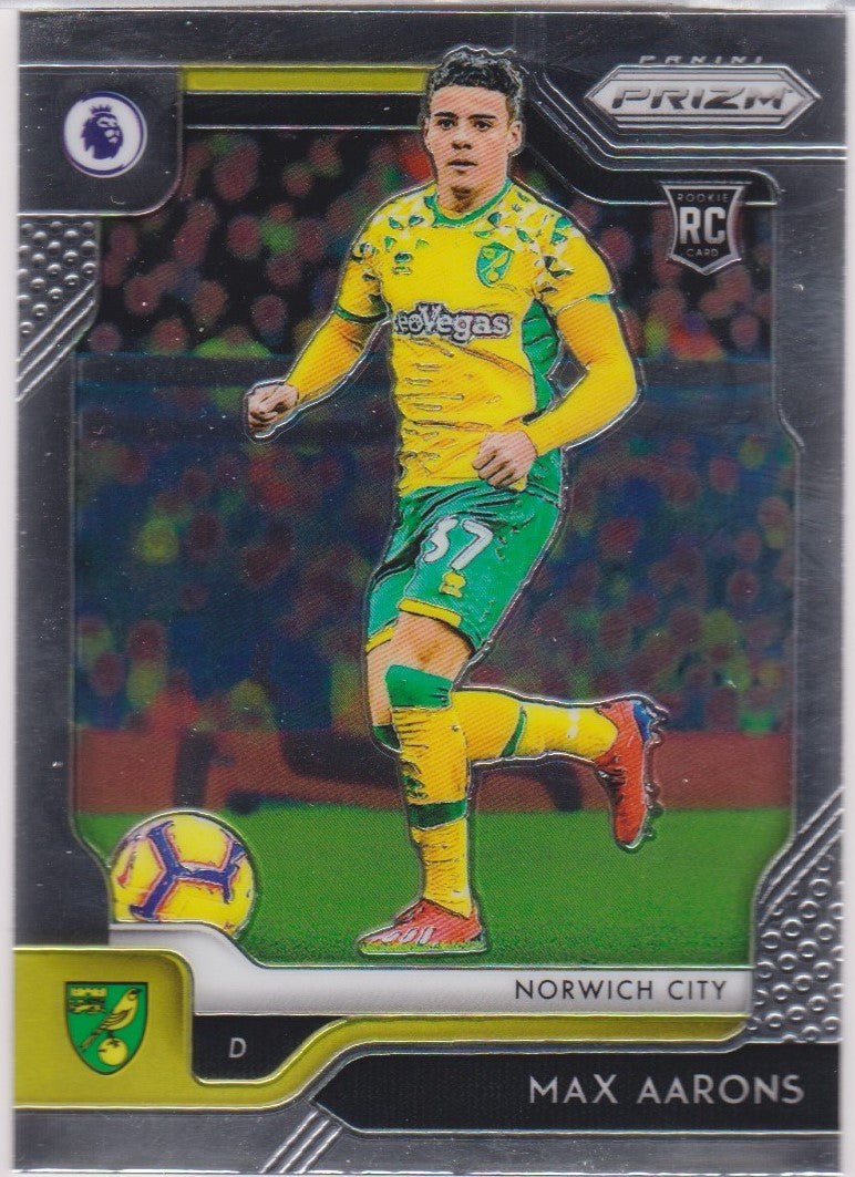 280. MAX AARONS - NORWICH CITY - ROOKIE CARD