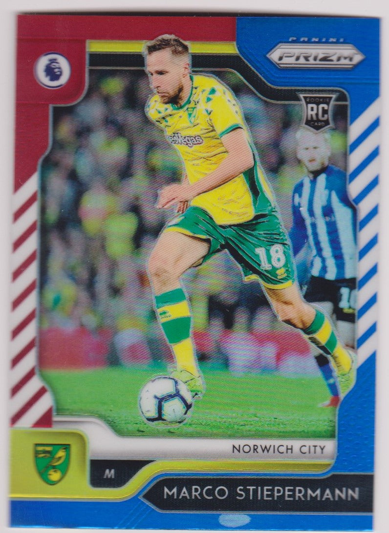 284. MARCO STIEPERMANN - NORWICH CITY - RED, WHITE AND BLUE PRIZM