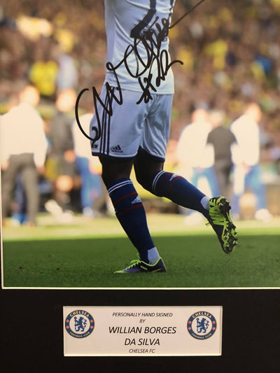 Willian Borges Da Silva - Signert bilde med ektehetsgaranti/COA