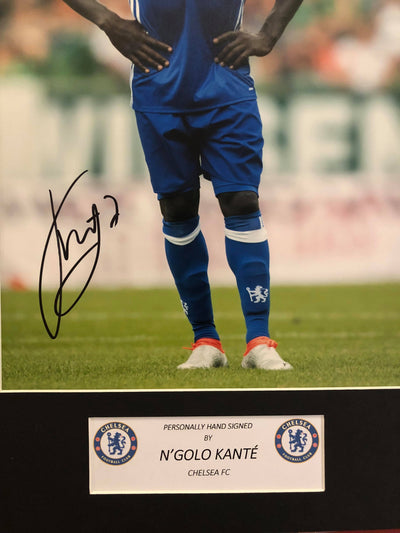 N'golo Kanté - Signert bilde med ektehetsgaranti/COA
