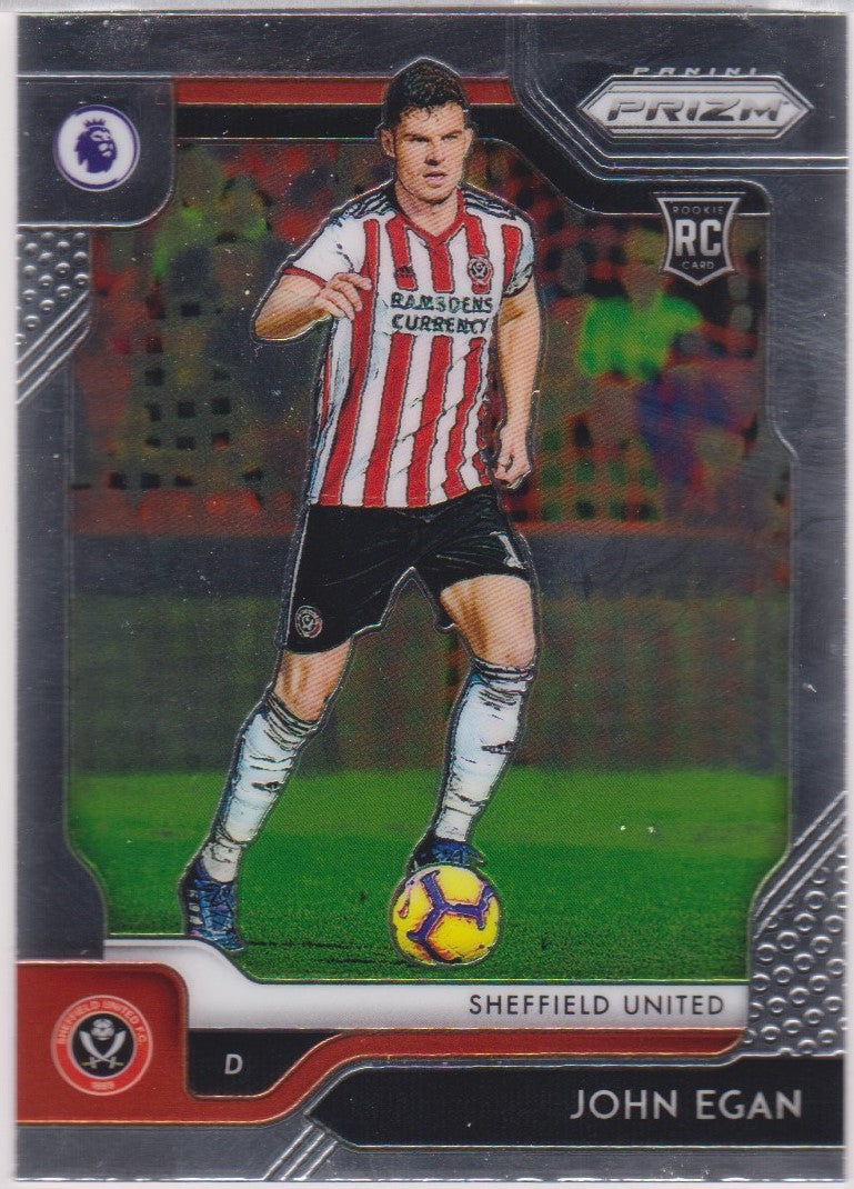 291. JOHN EGAN - SHEFFIELD UNITED - ROOKIE CARD