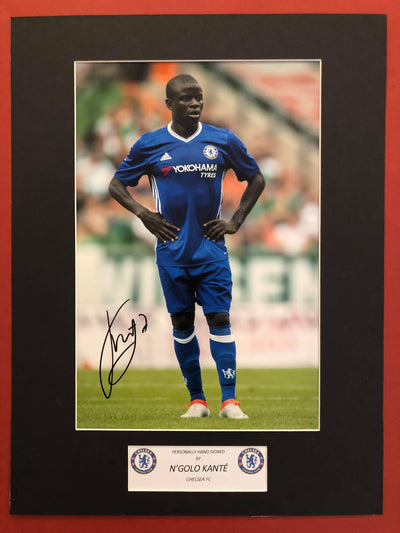 N'golo Kanté - Signert bilde med ektehetsgaranti/COA