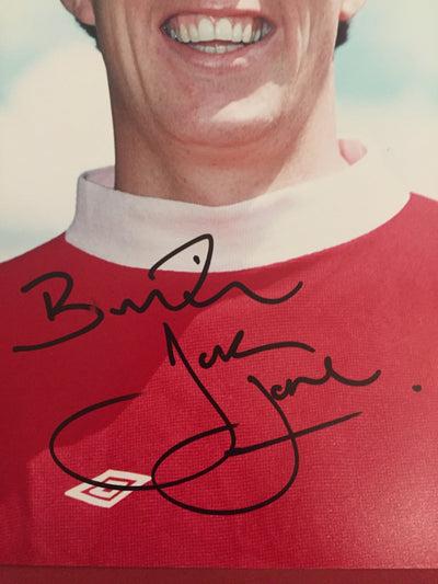 LIVERPOOL - JOEY JONES - SIGNERT BILDE MED EKTEHETSBEVIS/COA