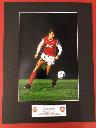 David O'leary - Signert bilde med ektehetsgaranti/COA