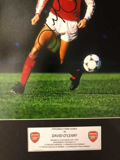 David O'leary - Signert bilde med ektehetsgaranti/COA