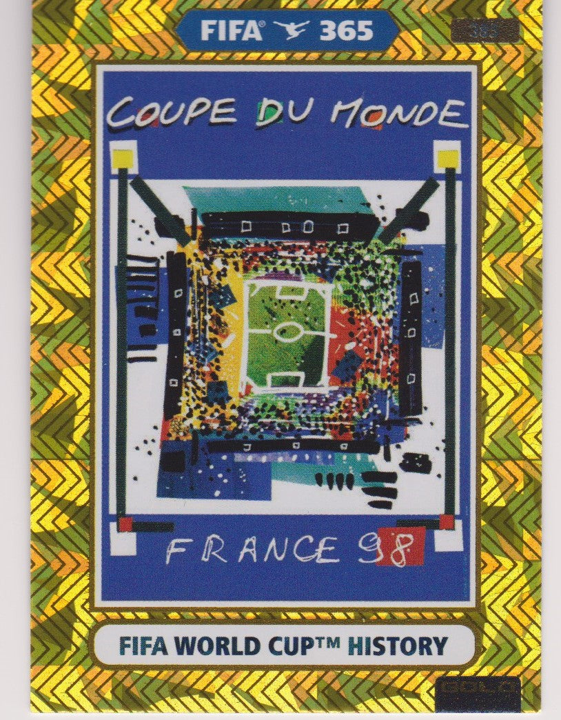 385.  FIFA WORLD CUP HISTORY - FRANCE 1998