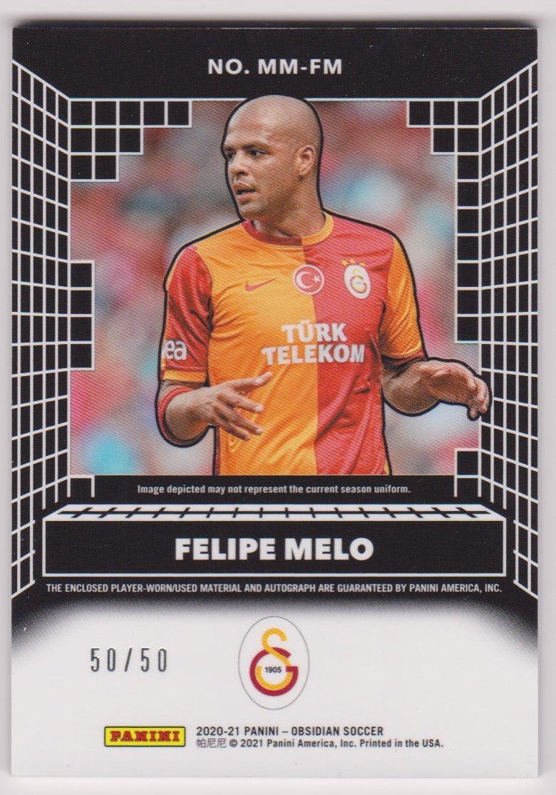 2021 - MATRIX - SIGNED AND MEMORABILIA - MM-FM - FELIPE MELO - GALATASARAY #50