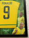 RONALDO - SIGNERT DRAKT FERDIG INNRAMMET I "ART-FRAME" MED EKTEHETSBEVIS/COA