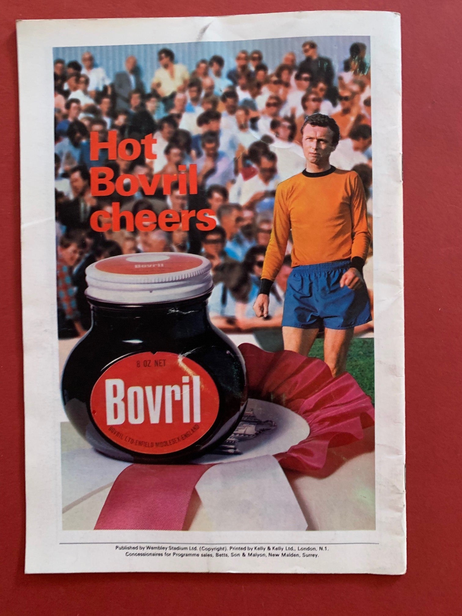 1971-8.5 - ARSENAL VS LIVERPOOL - FA CUP FINALE  OFFISIELT KAMPPROGRAM