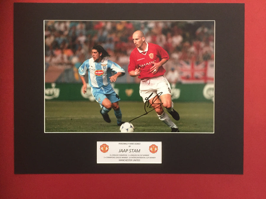 JAAP STAM - SIGNERT BILDE MED EKTEHETSGARANTI/COA