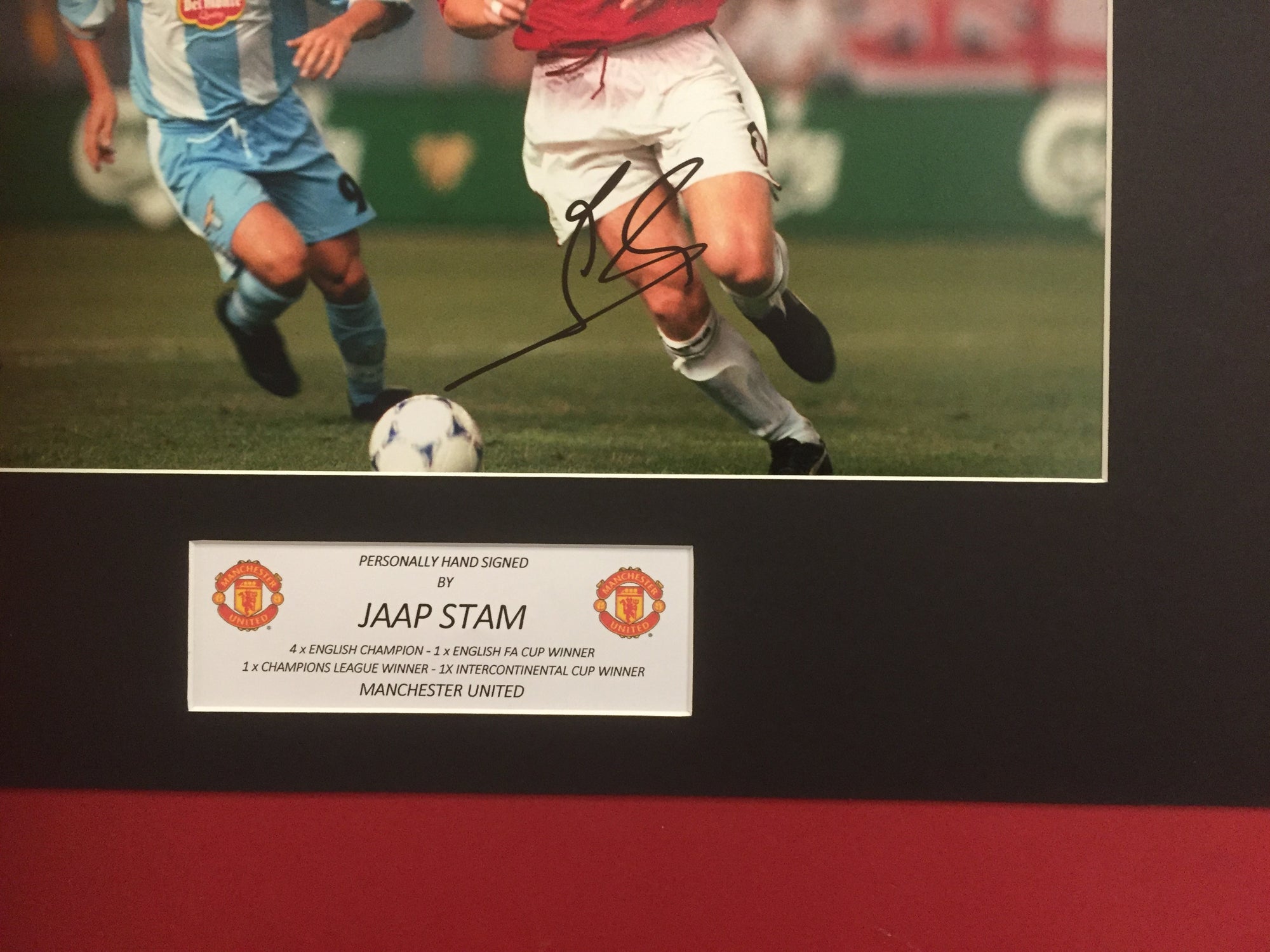 JAAP STAM - SIGNERT BILDE MED EKTEHETSGARANTI/COA