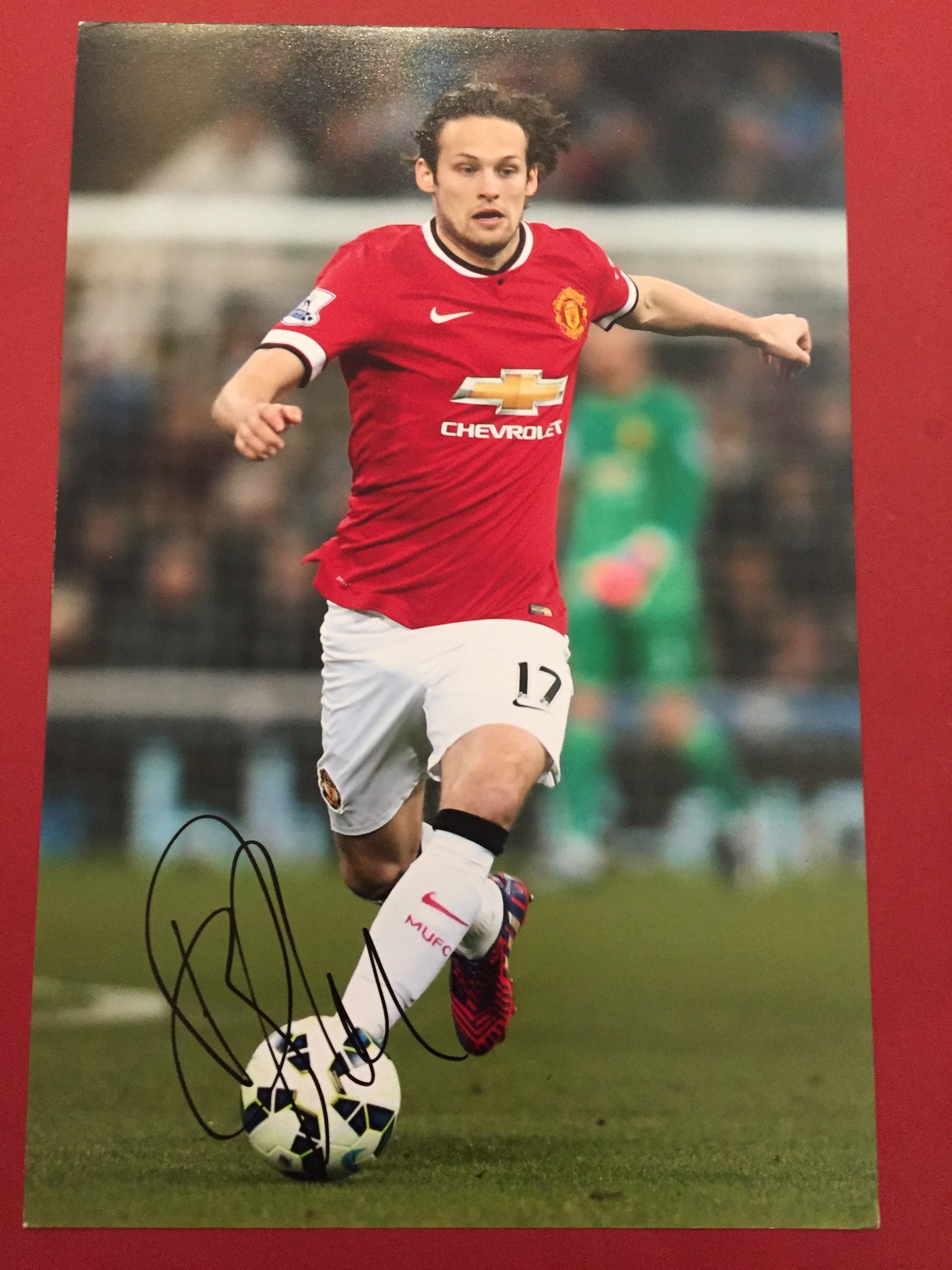 DALEY BLIND - SIGNERT BILDE MED EKTEHETSBEVIS/COA