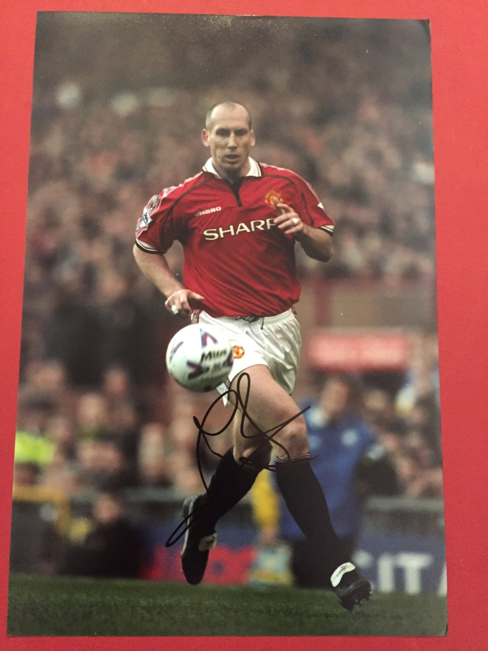 JAAP STAM - SIGNERT BILDE MED EKTEHETSBEVIS/COA